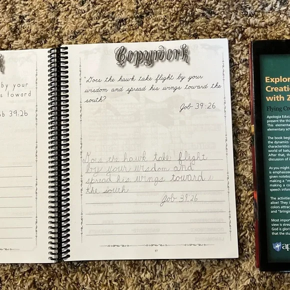 Apologia Zoology 1,2,3 text and work book